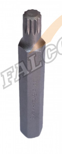 Вставка 3/8" Spline M8 L 75мм (ДТ)