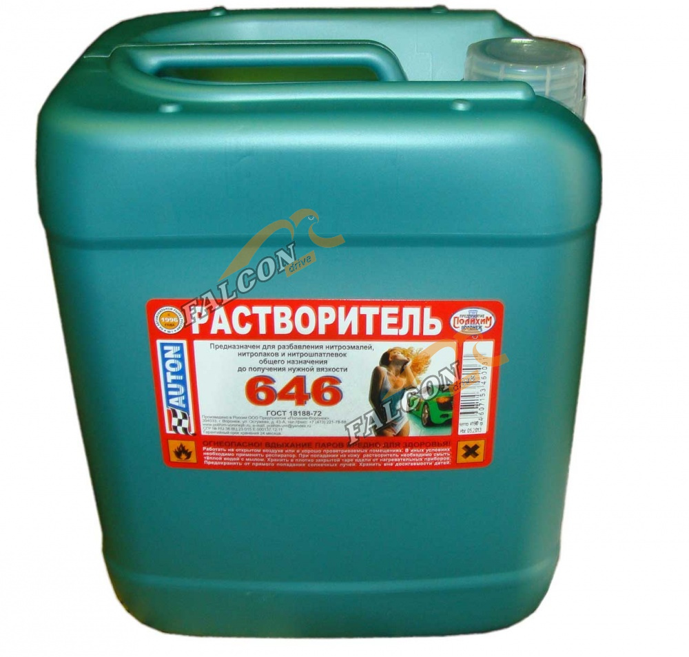 Растворитель 646  4,2кг (АВТОН)