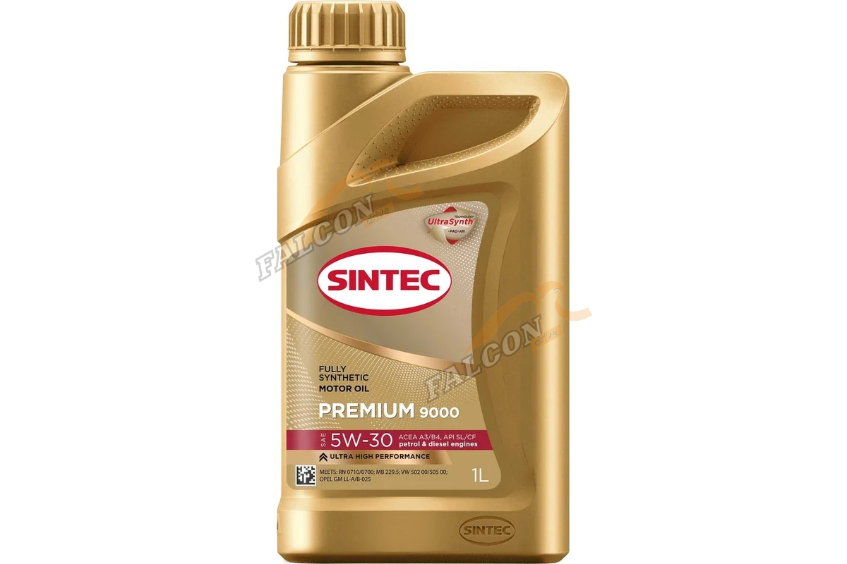 А/масло SINTEC Premium 9000 5W30 синт 1л  A3/B4 API SL/CF 