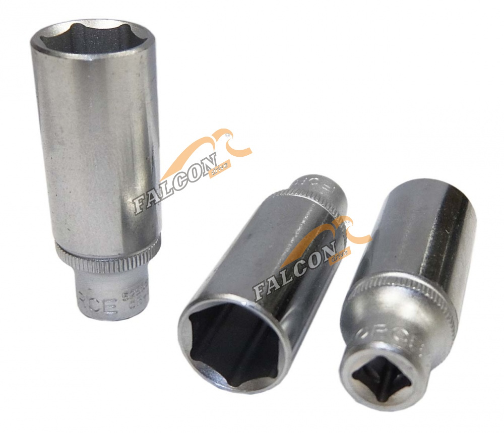 Головка *13 1/4" 6 гр (Force) удлин 5255013