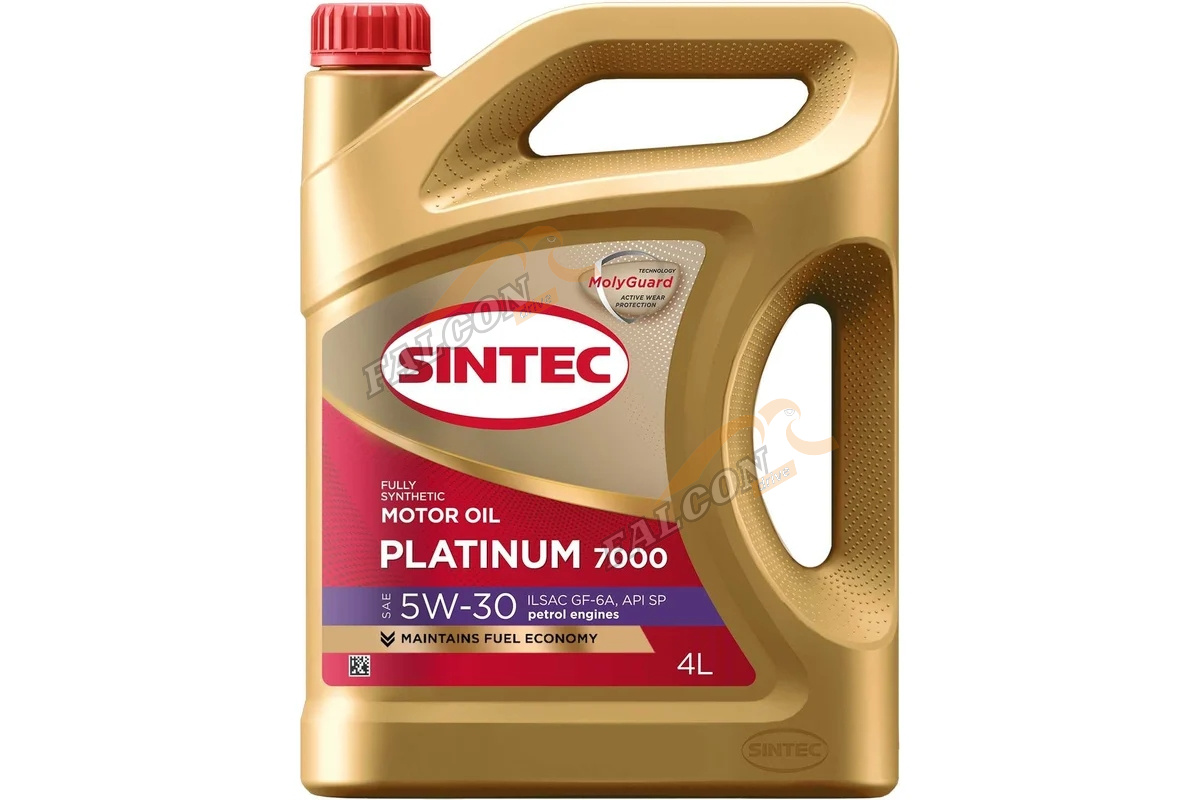 А/масло SINTEC Платинум 7000 5W30 API SP ILSAC GF-6A 4л