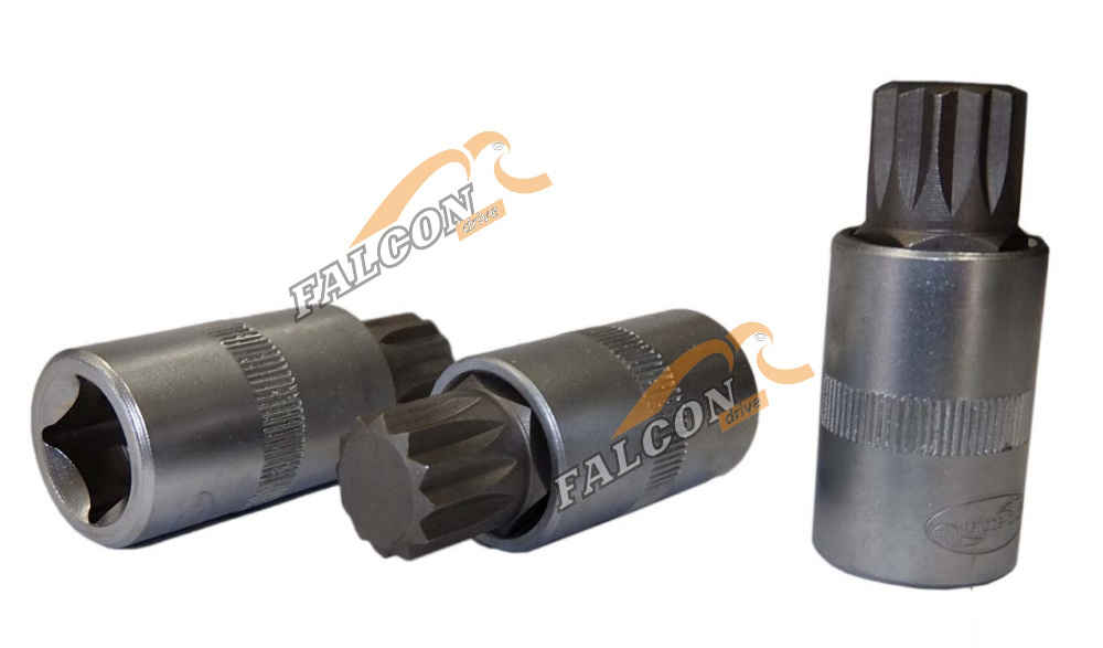 Головка со вставкой Spline M9 1/2" (АвтоДело) (15002) 39509