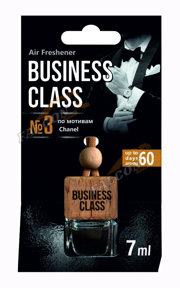 Ароматизатор подвес жидкий (Business Class) №3 Chanel бут. (дерево+стекло) AR1BC003