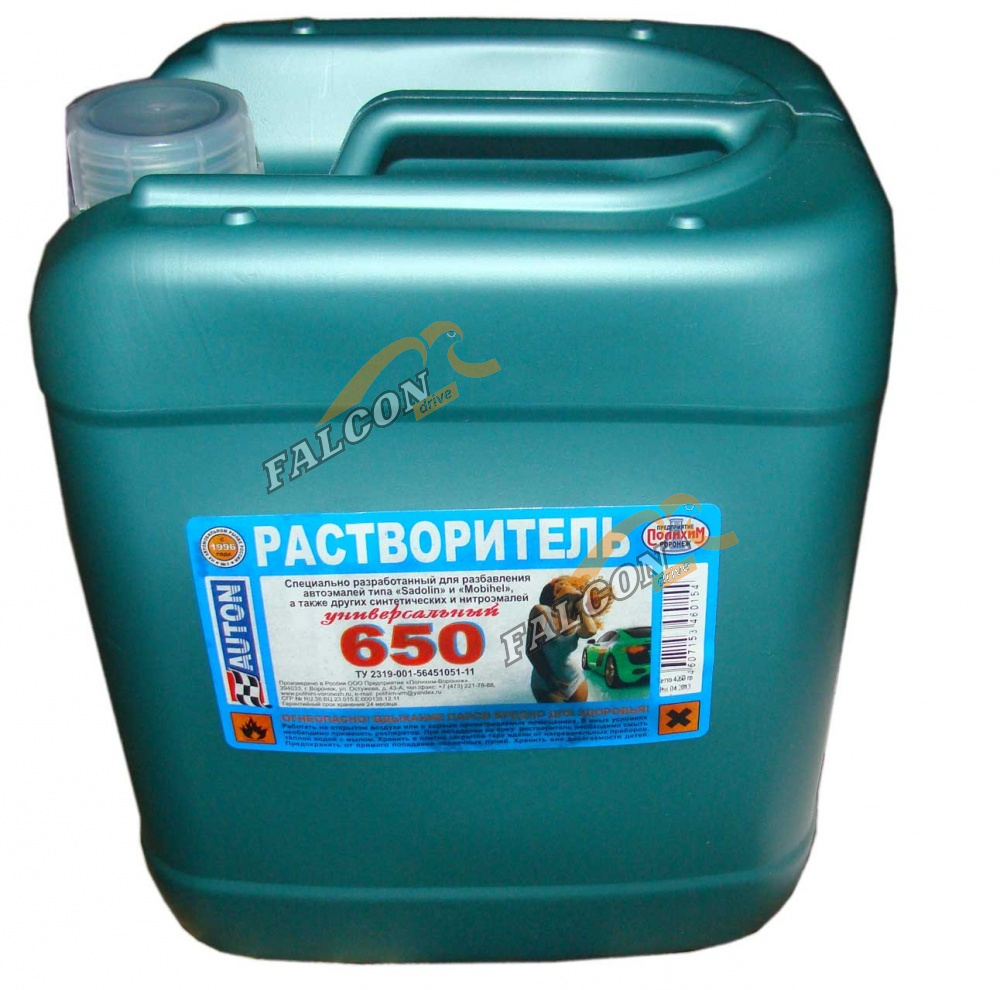 Растворитель 650  4,2кг (АВТОН) универс