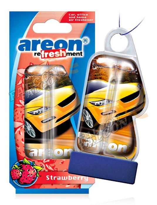 Ароматизатор подвес жидкий (AREON) (AUTO) REFRESHMENT LIQUID Клубника 704025908