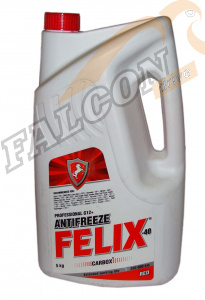 Антифриз ВО FELIX CARBOX  5л (красный)