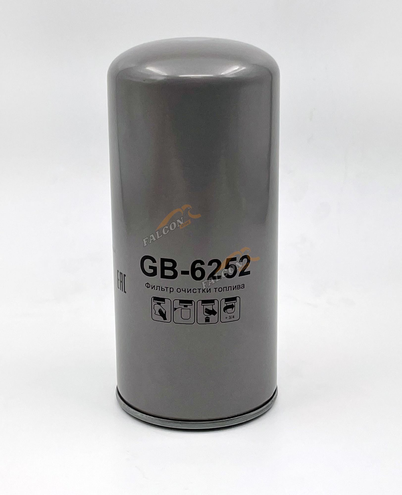 Фильтр топливный  Камаз (БИГ) GB-6252 ГАЗ ПАЗ Кавз Bomag Deutz Volvo дв ЯМЗ-5340 5341 5342 Евро4
