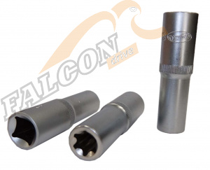 Головка Torx  E12 1/2" (АвтоДело) удлин (15011) 39222