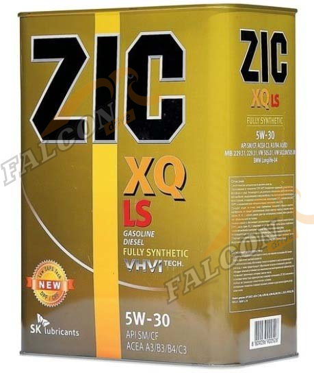 А/масло ZIC X9  5W30 LS  4 л