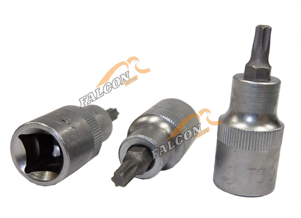 Головка со вставкой Torx T25 1/2" (АвтоДело) (15649) 39326