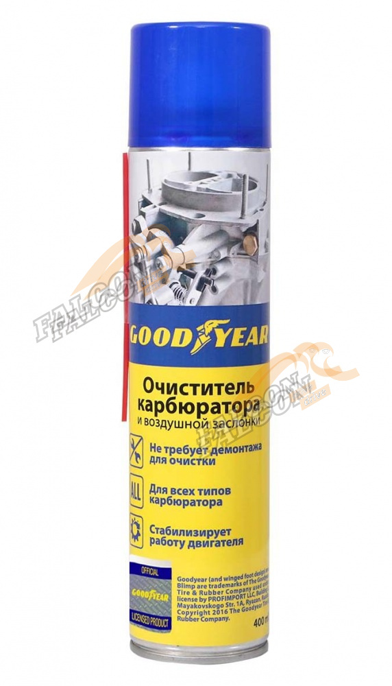 Очиститель карбюратора аэр 400 мл (GoodYear) GY000705