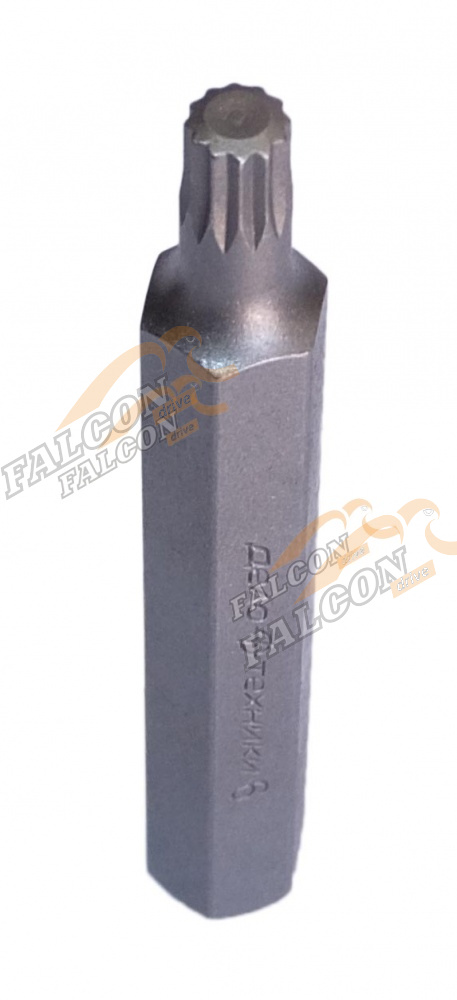 Вставка 3/8" Spline M6 L 75мм (ДТ)