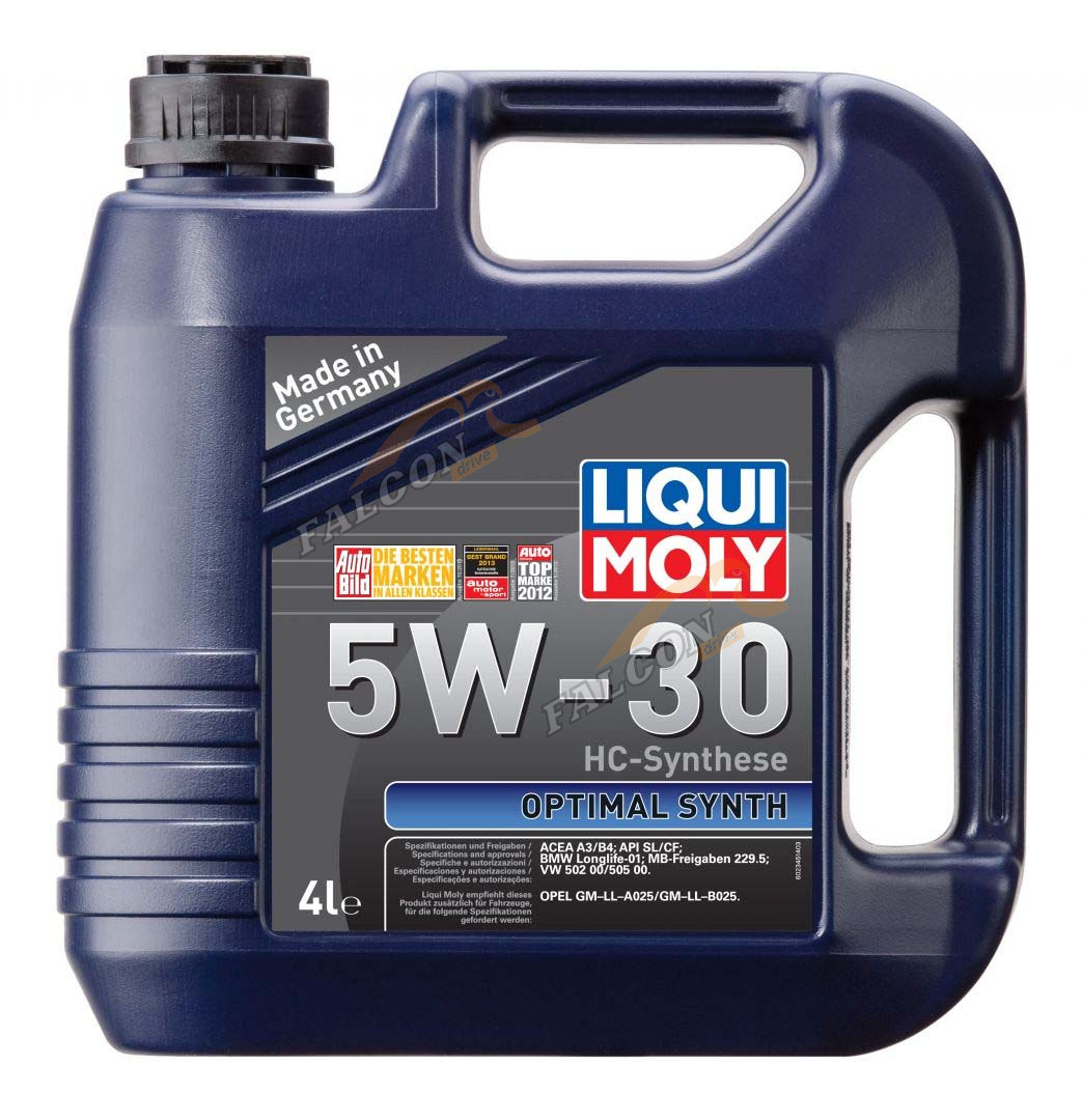 А/масло Liqui Moly 39001 Optimal Synth 5W30 синт 4л