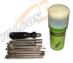 Отвертка цанг вст (шл 3,5,6 мм РНО,1,2 PZ2, шест 3,4,5,6 мм,Torx T10,15,20,25 гол 8,10 ) 18 шт (ДТ)