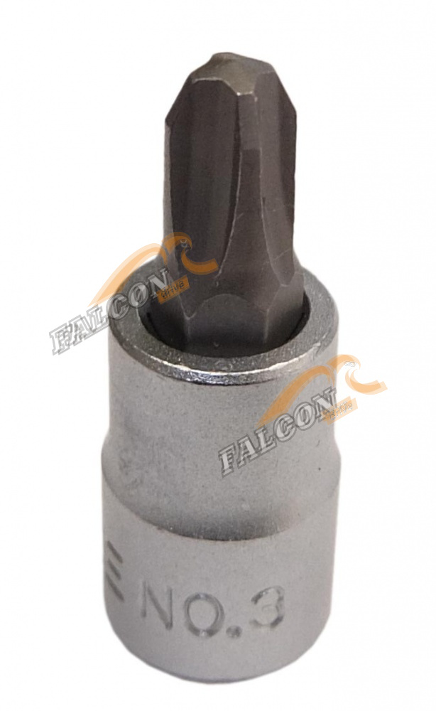 Головка со вставкой крест РН3 1/4" L 32 мм (Force) 321323
