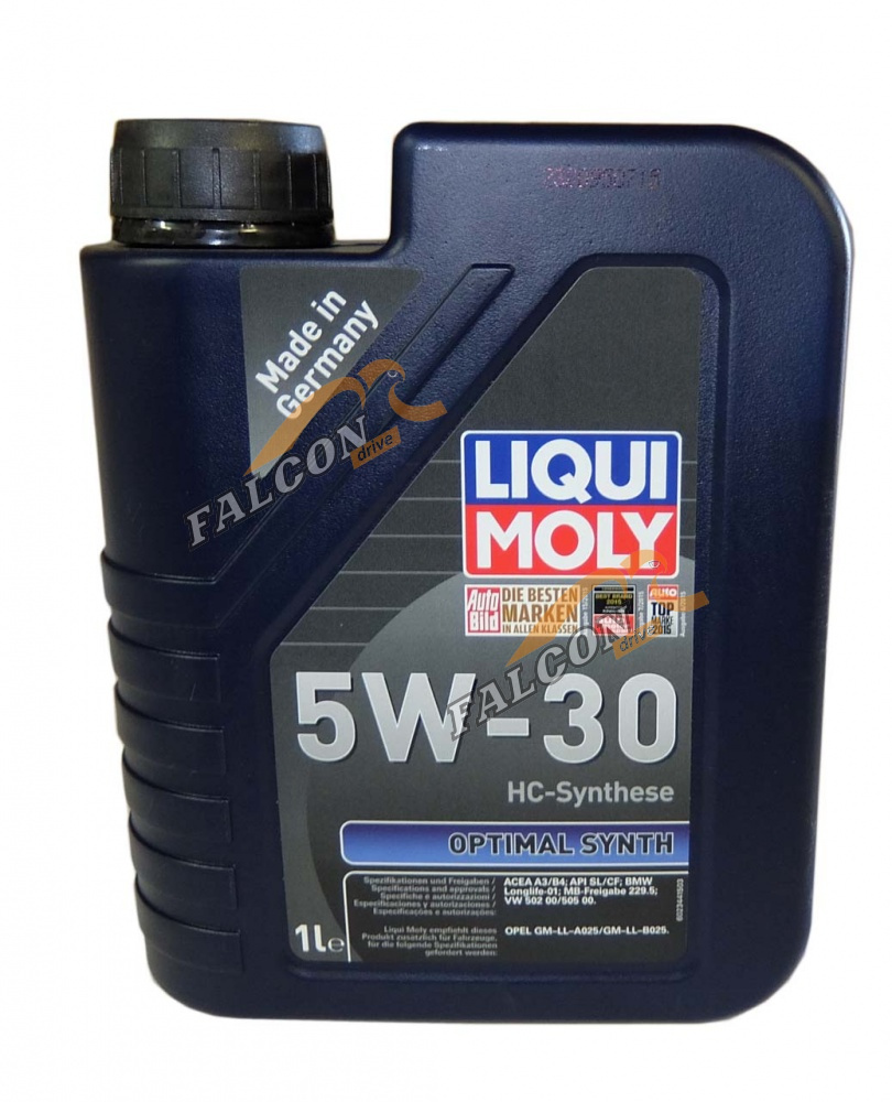 А/масло Liqui Moly 39000 Optimal Synth 5W30 синт 1л