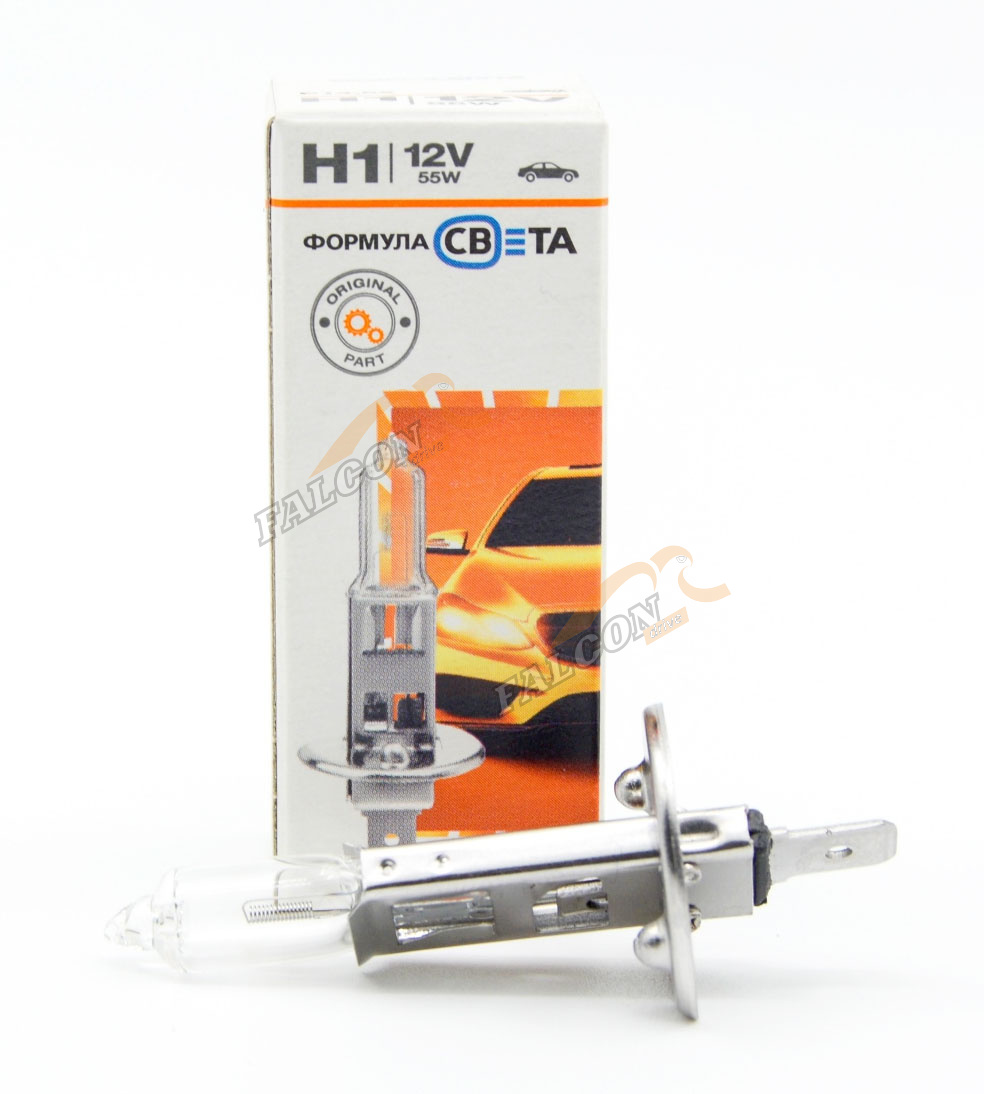 Лампа H1 галог 12V55W (Formula sveta) 52120