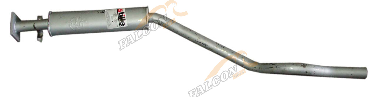 Резонатор  Daewoo Nexia (Ижора) закат (136023) короткий